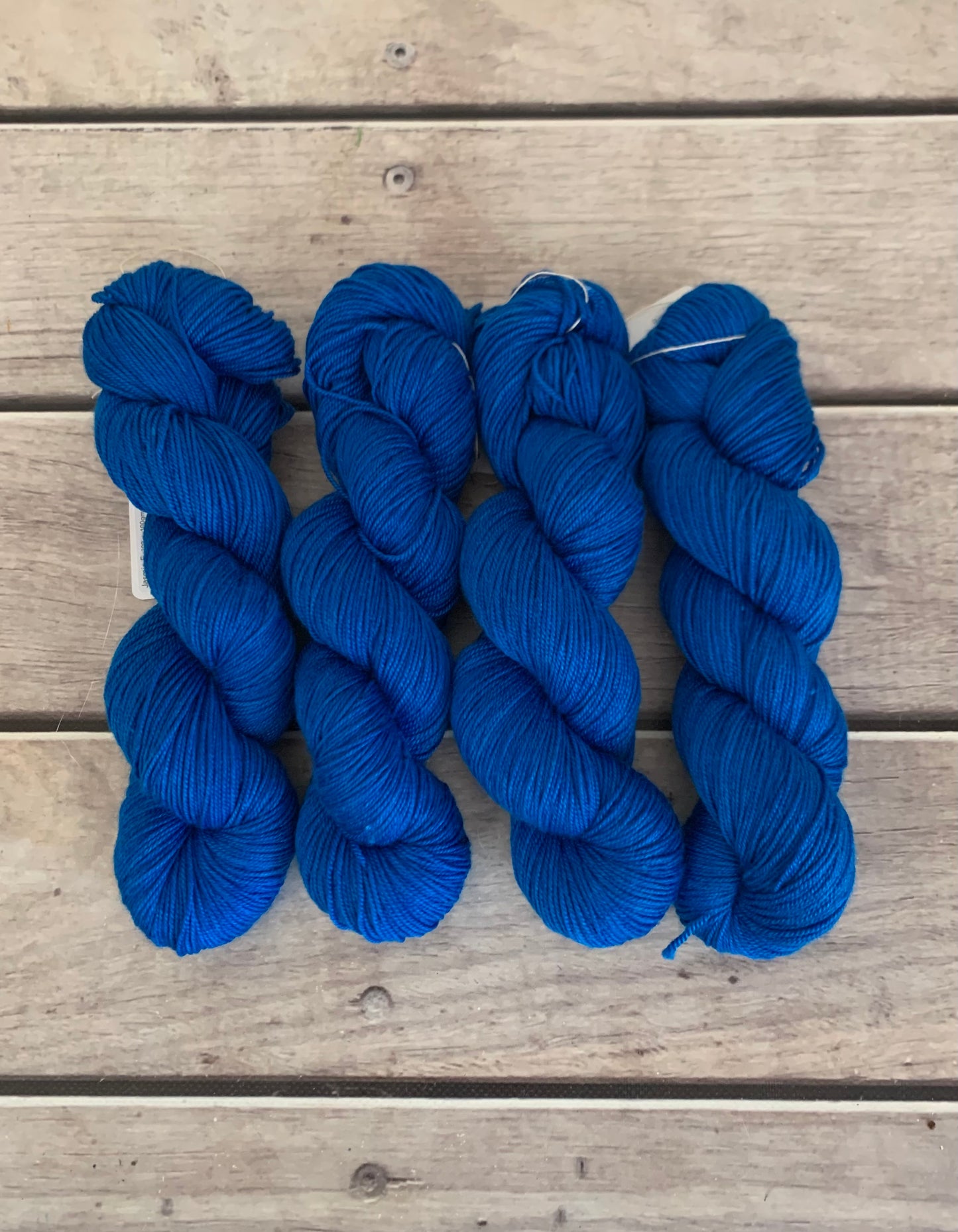 Azure Blue - 5 ply silk and merino - Jasmine 5