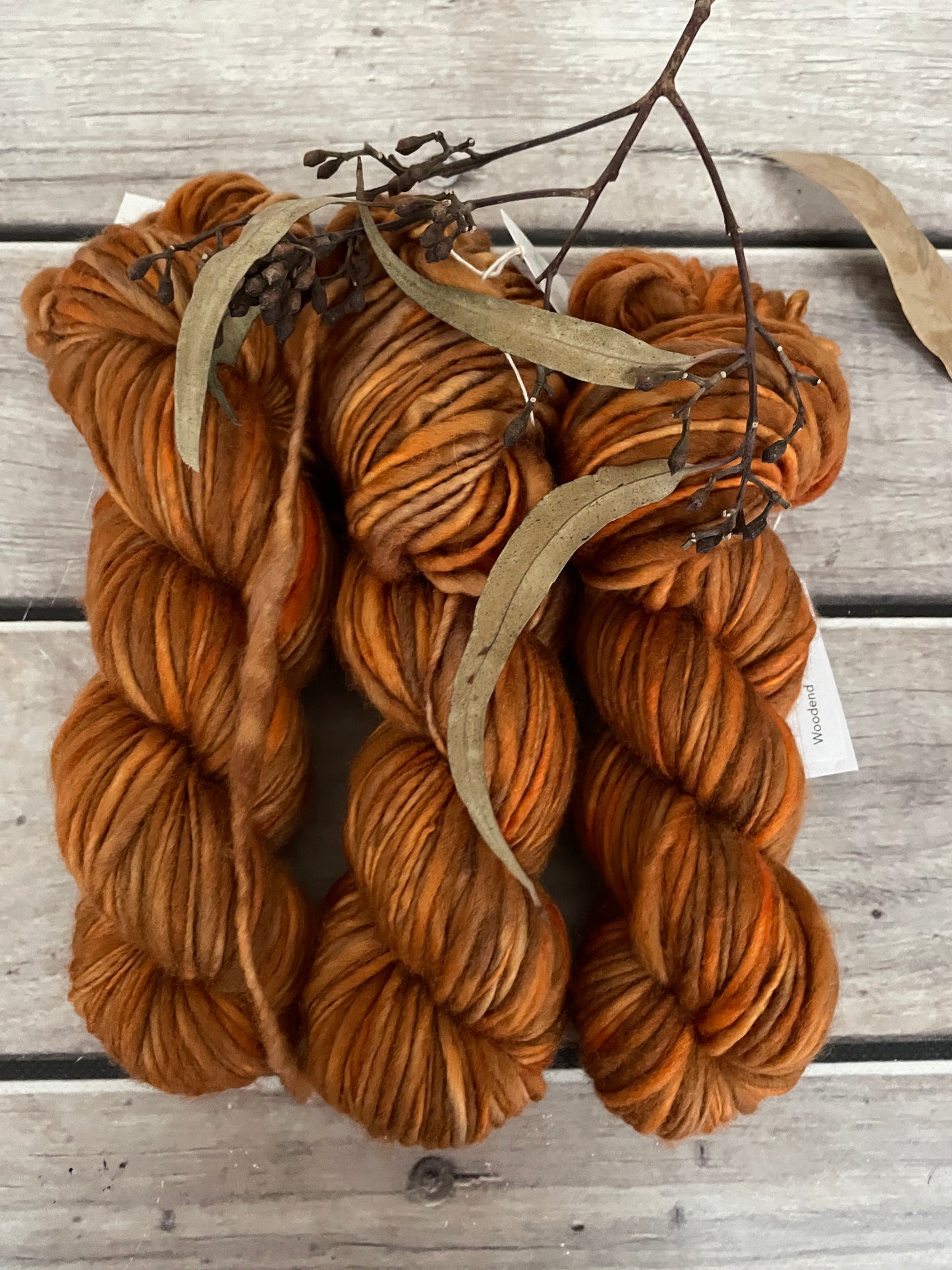 Woodend - 12 Ply sw merino singles - Guava