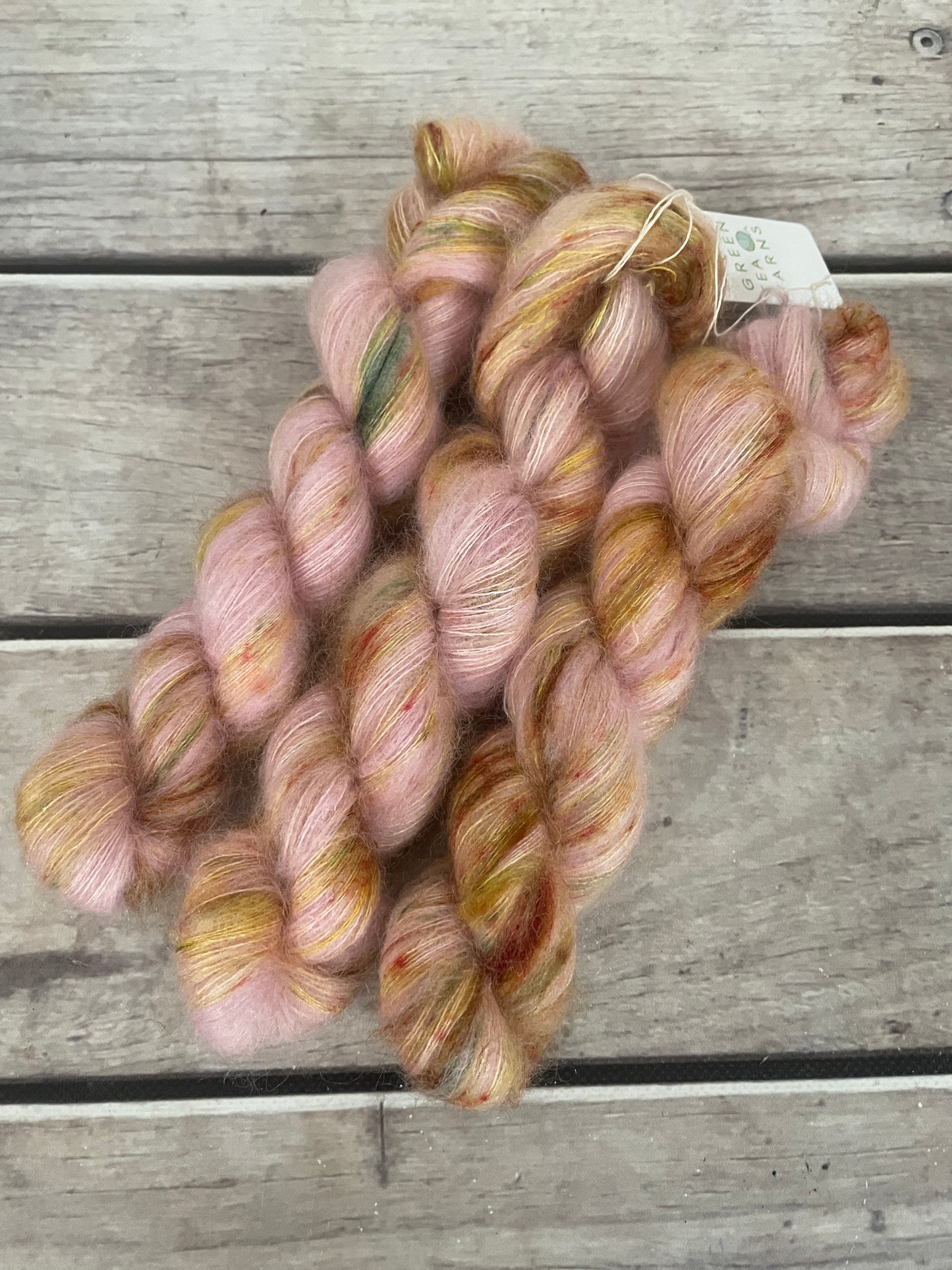 Speckled Dragon- 2 ply Silk / Mohair - Shui Yun