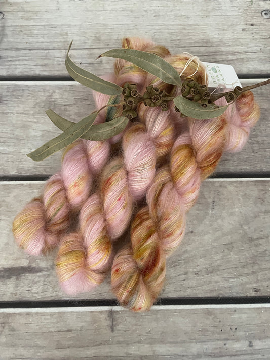 Speckled Dragon- 2 ply Silk / Mohair - Shui Yun