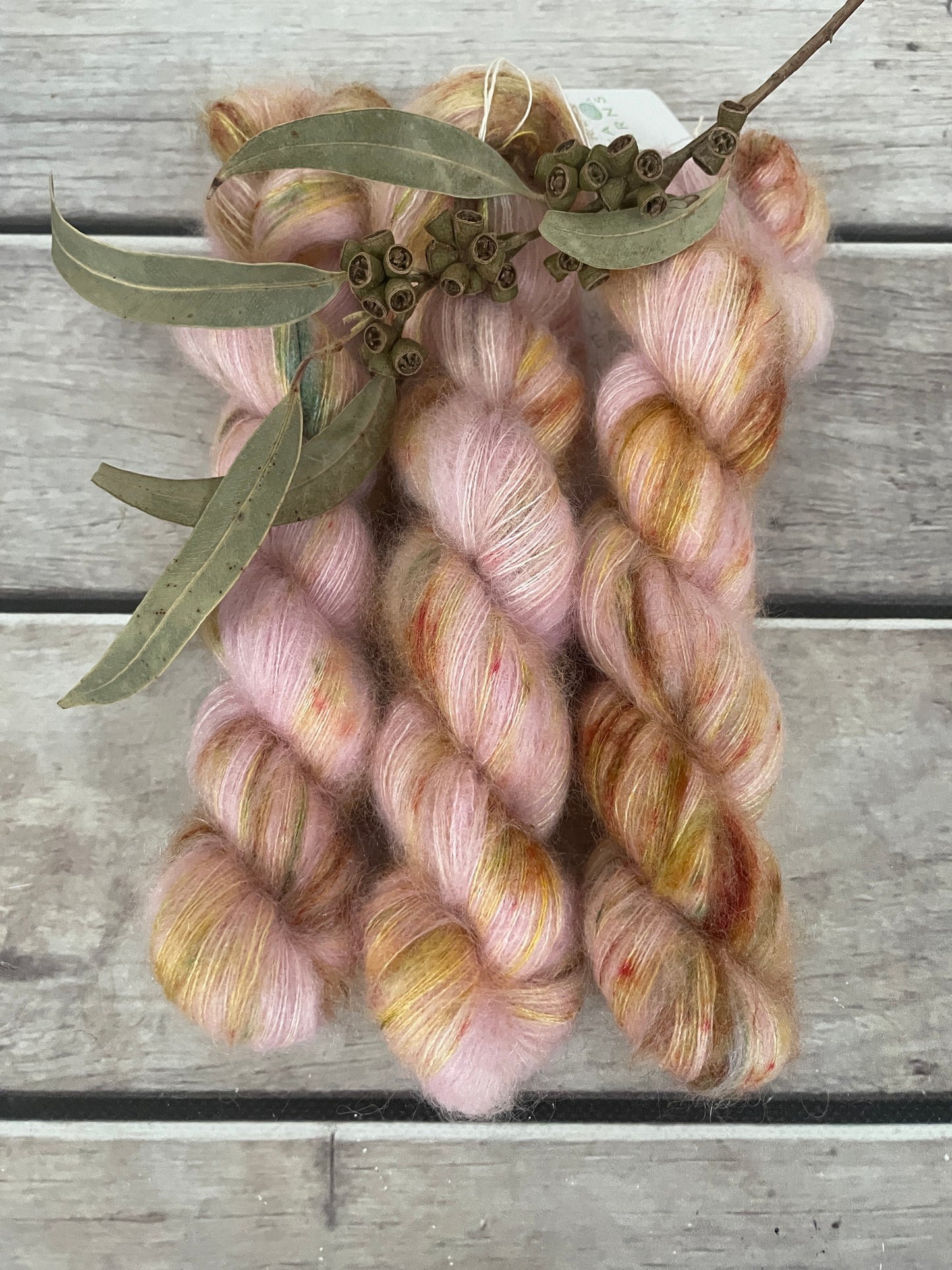 Speckled Dragon- 2 ply Silk / Mohair - Shui Yun