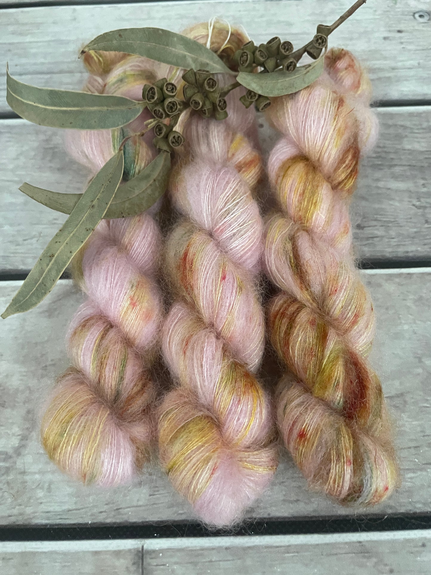 Speckled Dragon- 2 ply Silk / Mohair - Shui Yun