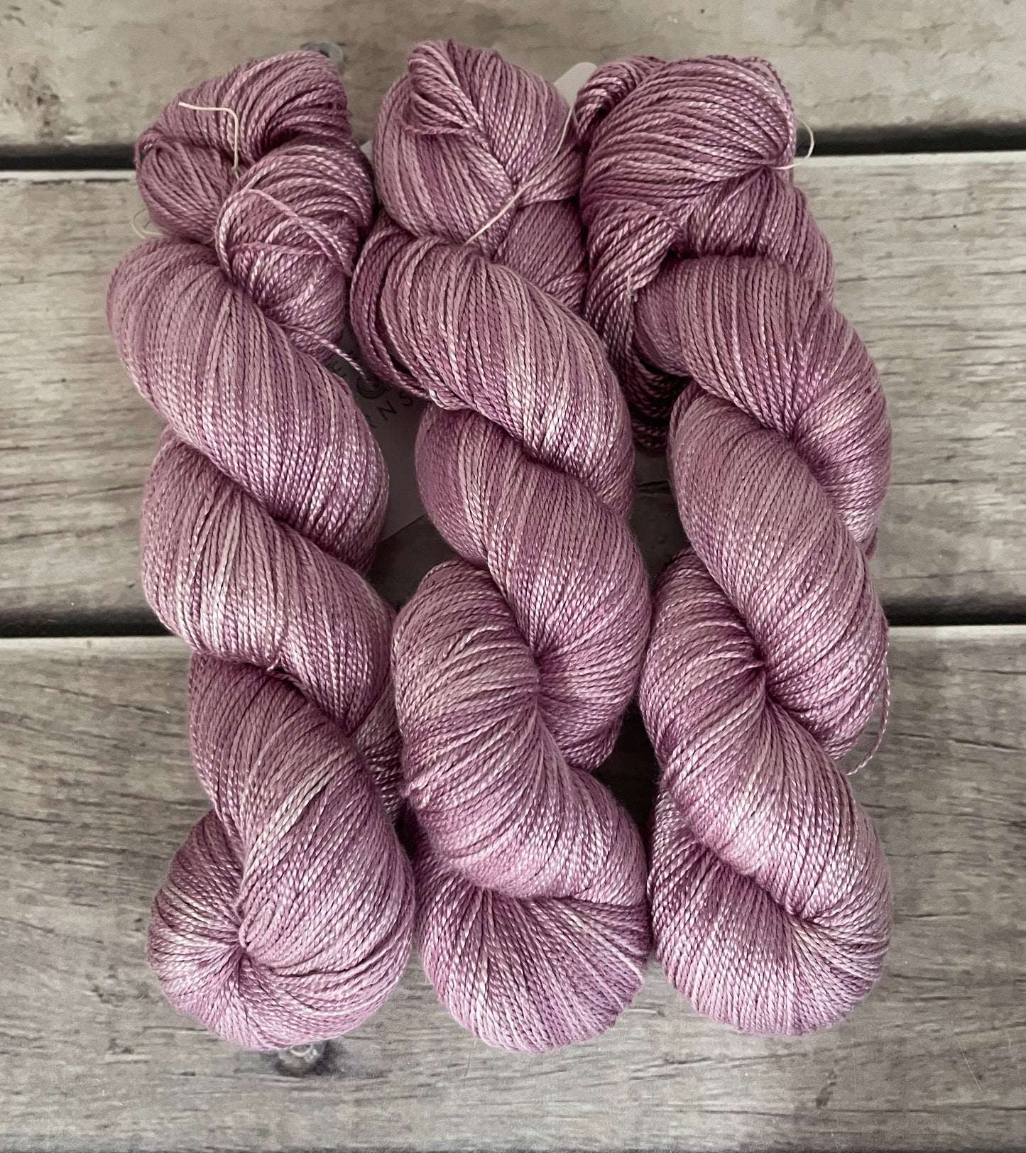 Tea Rose - 4 ply in Mulberry silk - Ginseng f