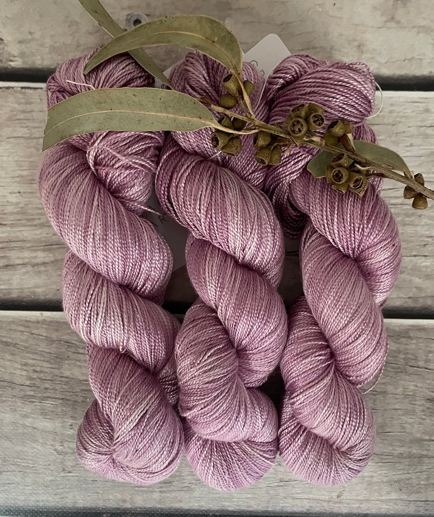 Tea Rose - 4 ply in Mulberry silk - Ginseng f