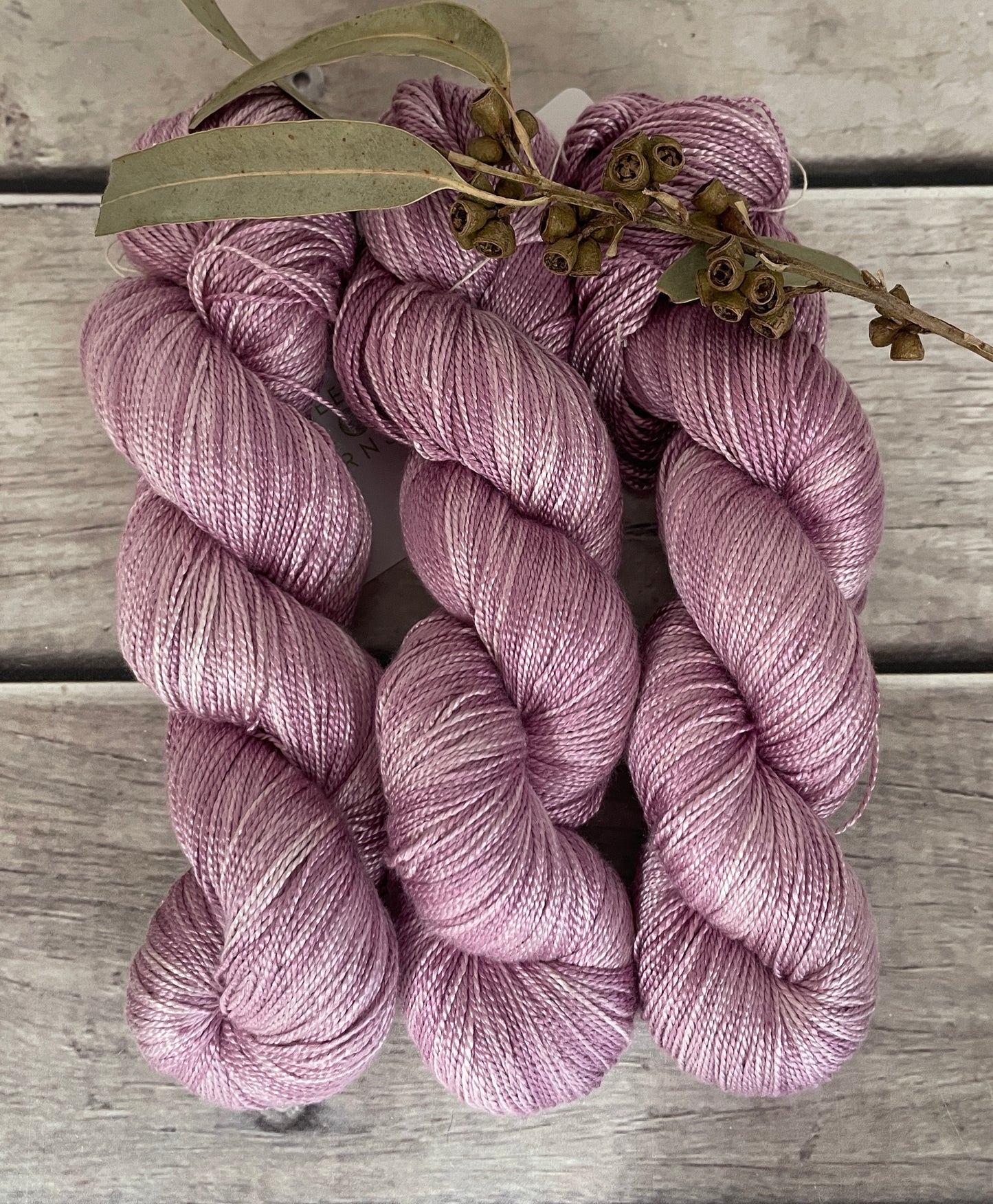 Tea Rose - 4 ply in Mulberry silk - Ginseng f