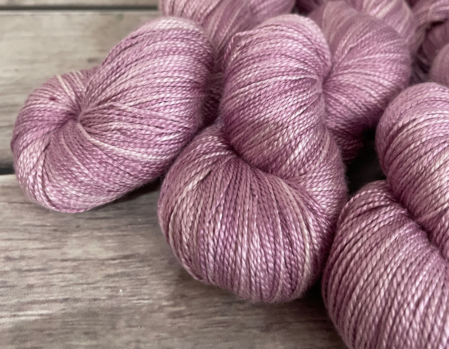 Tea Rose - 4 ply in Mulberry silk - Ginseng f