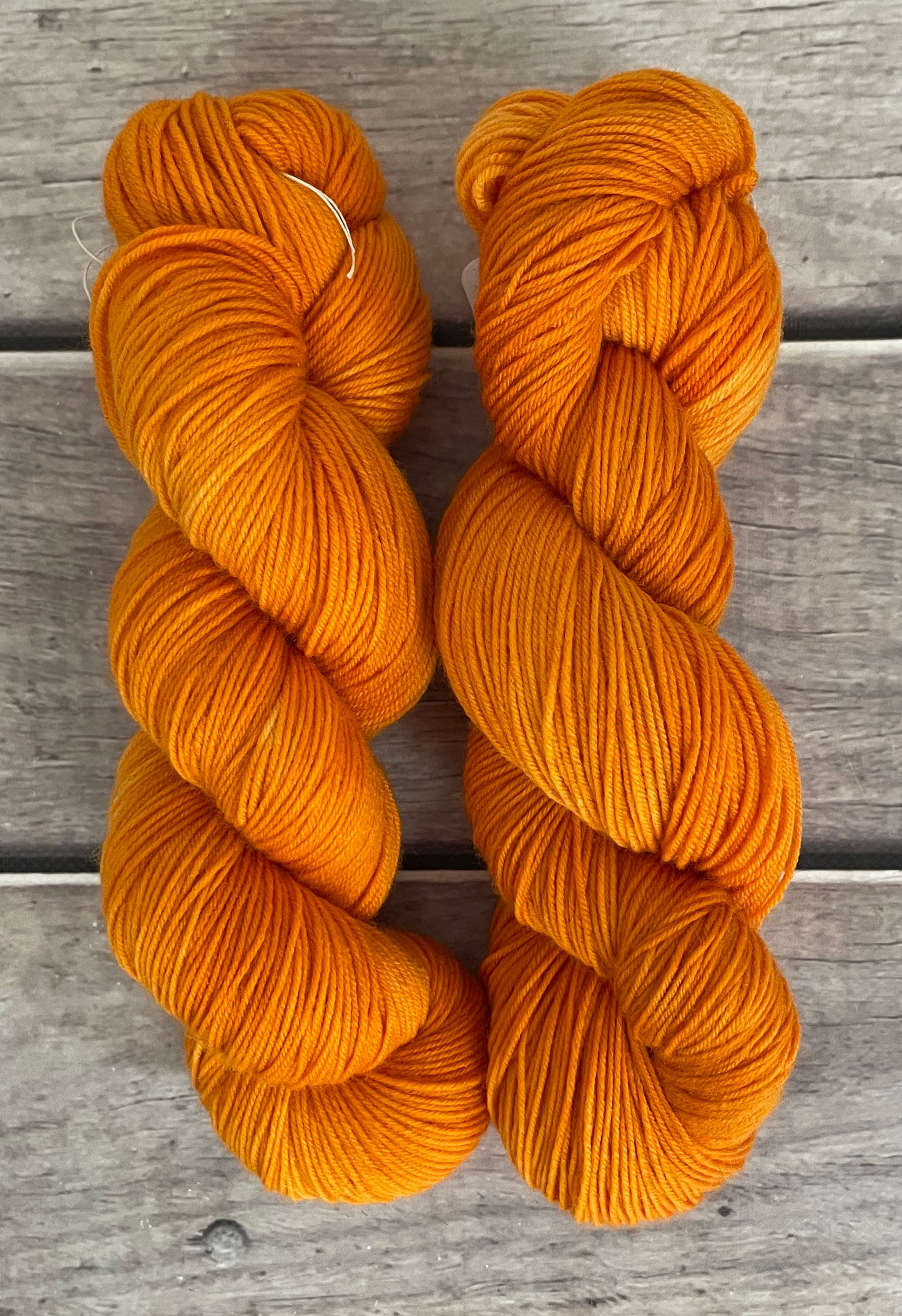 The Orange - 4 ply merino/nylon sock yarn - Darjeeling f