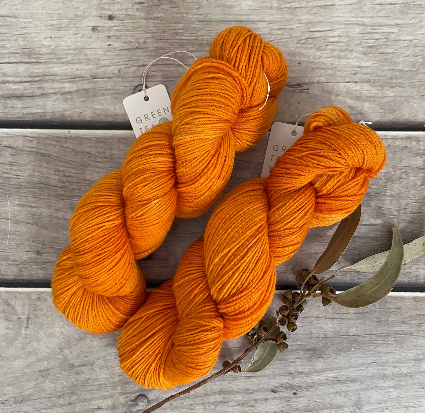 The Orange - 4 ply merino/nylon sock yarn - Darjeeling f