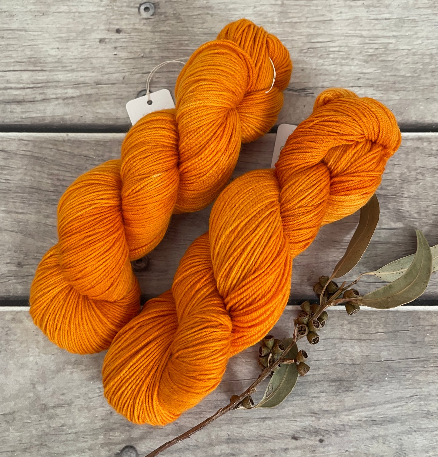 The Orange - 4 ply merino/nylon sock yarn - Darjeeling f