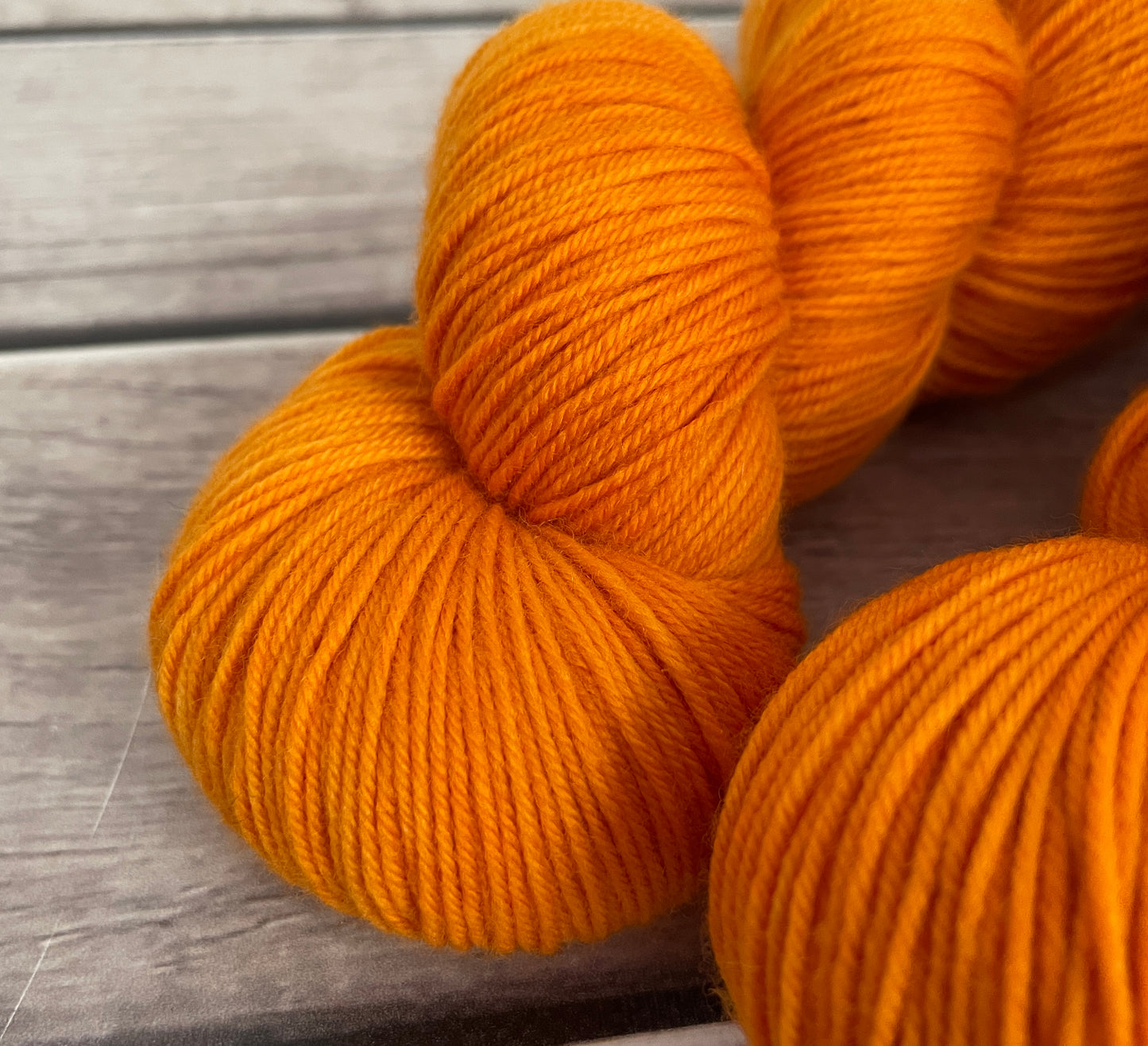 The Orange - 4 ply merino/nylon sock yarn - Darjeeling f