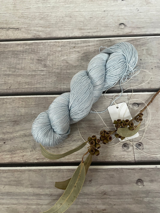 Ice Blue - 4 ply silk  - Ginseng f
