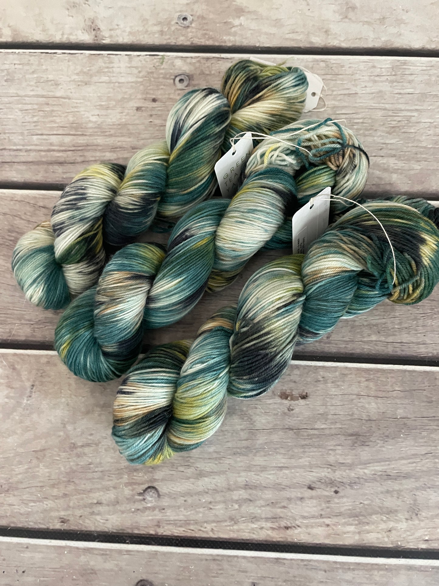 Inclement Weather ooak - 4 ply merino/ nylon sock yarn- Darjeeling