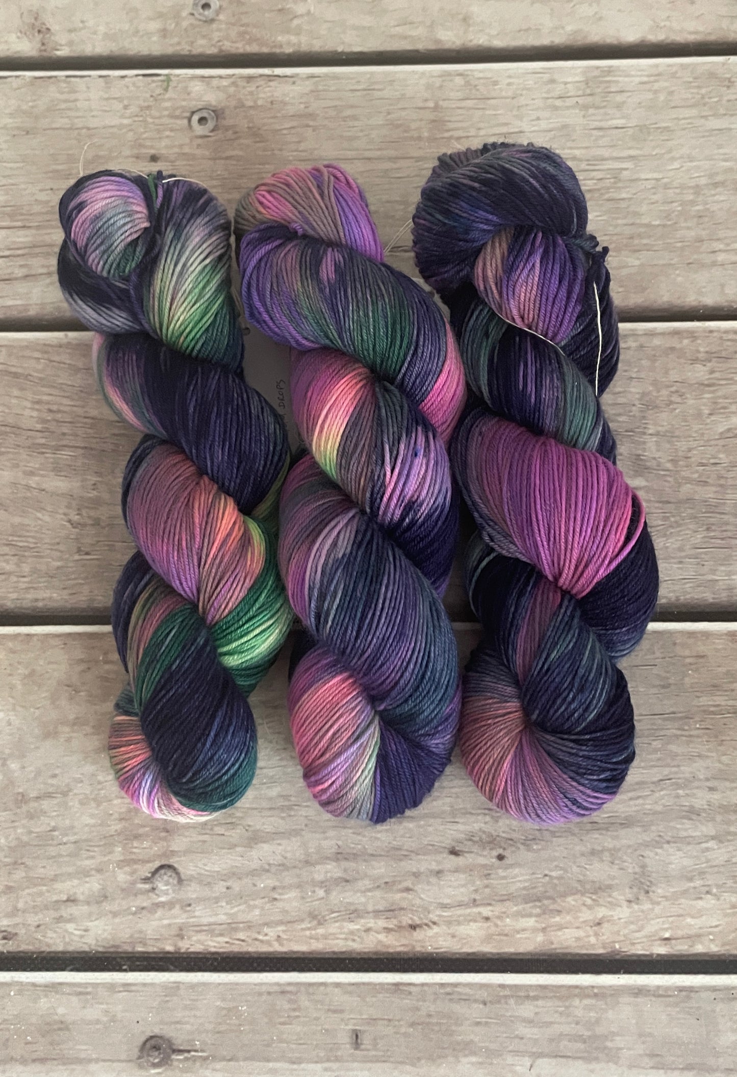 Gum Drops ooak - sock yarn in merino and nylon - Darjeeling 4