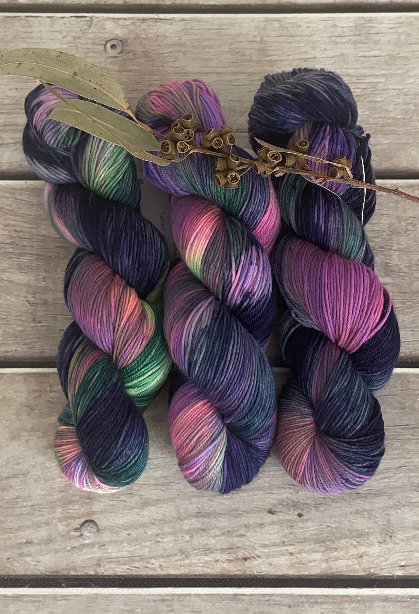 Gum Drops ooak - sock yarn in merino and nylon - Darjeeling 4