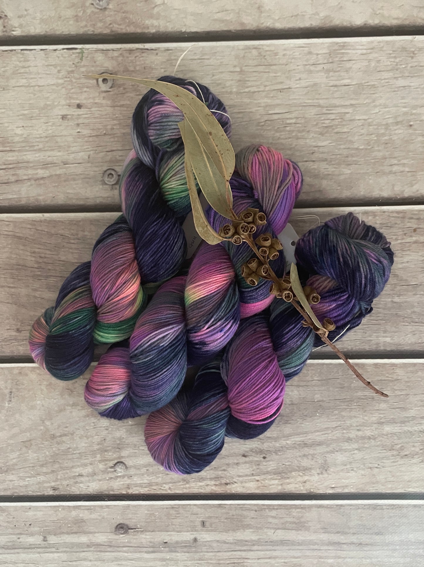 Gum Drops ooak - sock yarn in merino and nylon - Darjeeling 4