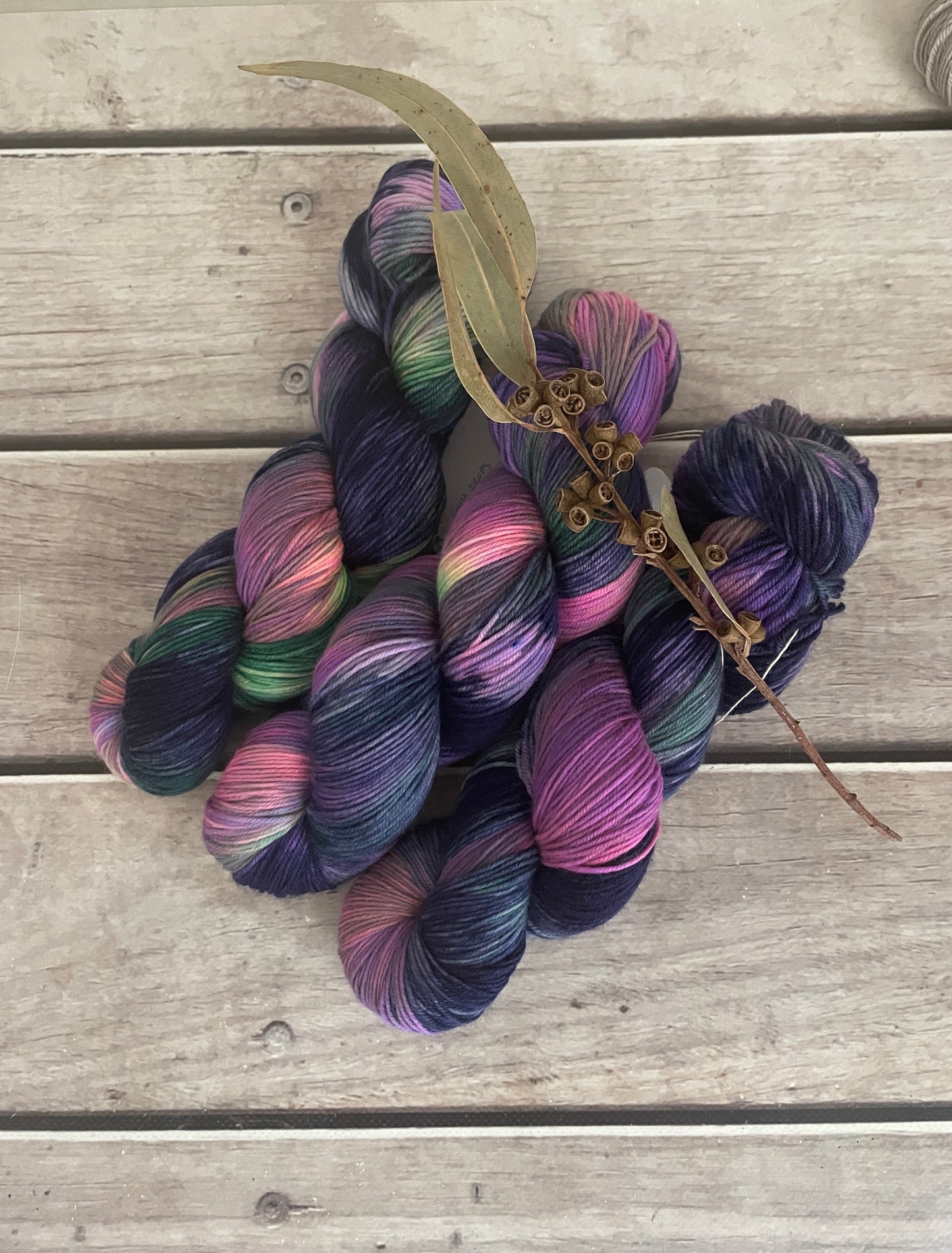 Gum Drops ooak - sock yarn in merino and nylon - Darjeeling 4