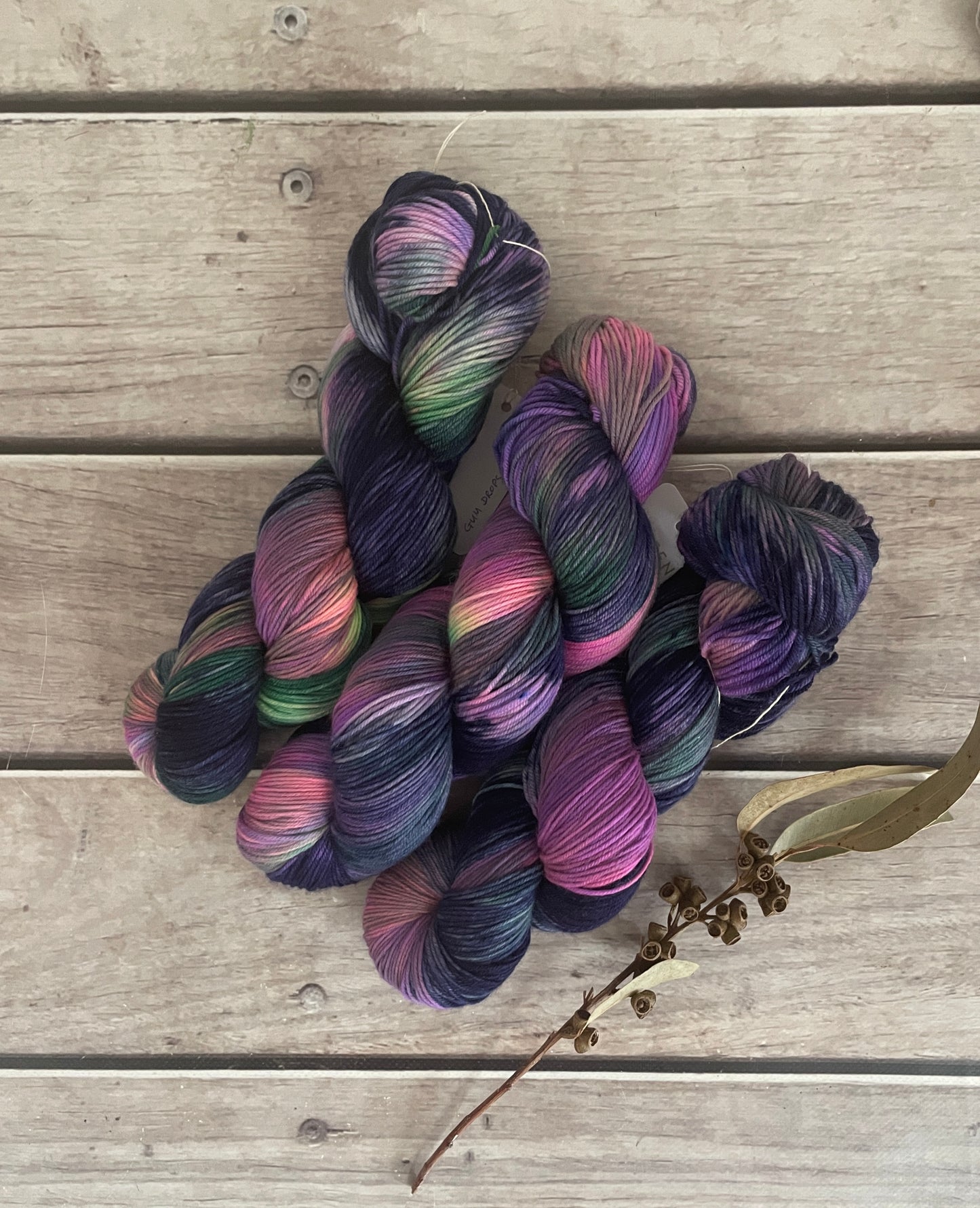 Gum Drops ooak - sock yarn in merino and nylon - Darjeeling 4