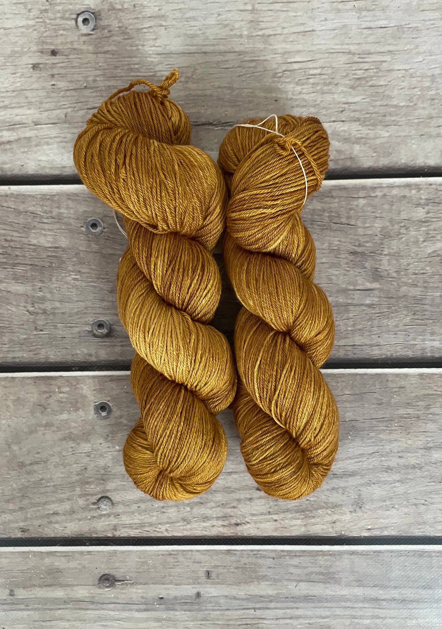 Golden Mustard - Merino/silk - 4 Ply - Jasmine