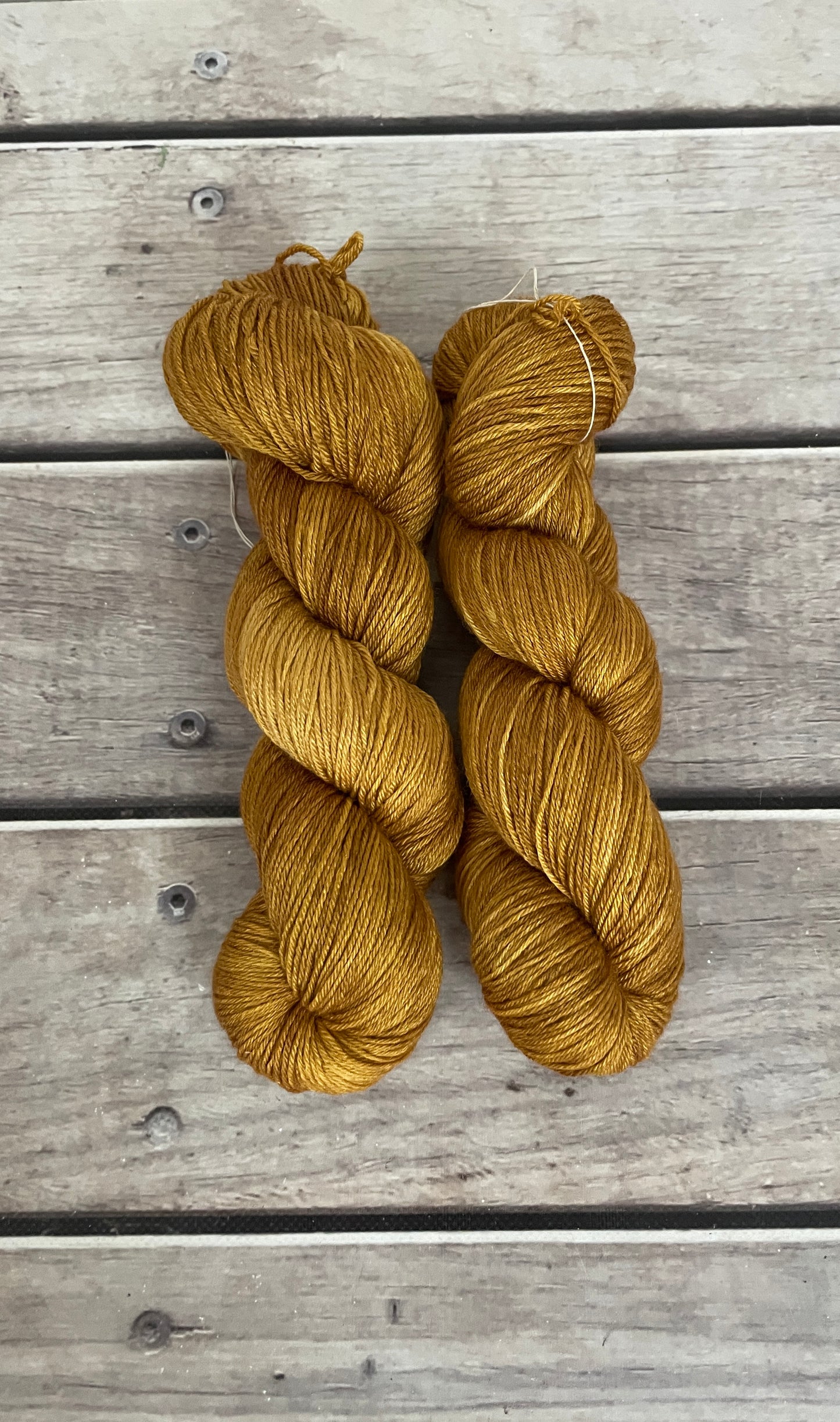 Golden Mustard - Merino/silk - 4 Ply - Jasmine
