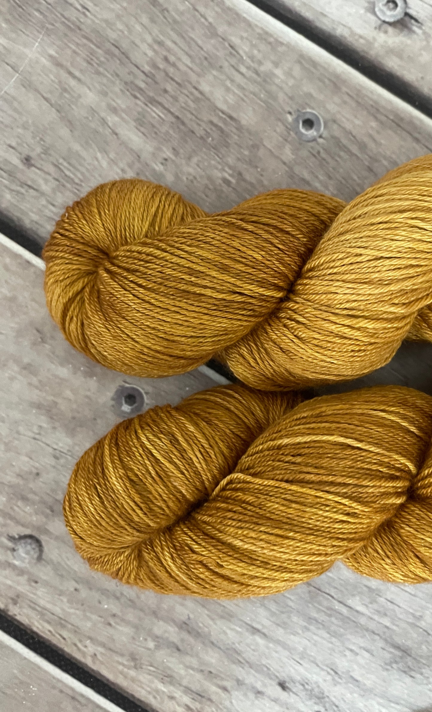 Golden Mustard - Merino/silk - 4 Ply - Jasmine