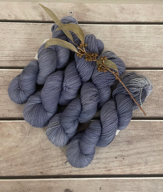 Organza Skirt - 4 ply sock yarn in merino and nylon - Darjeeling 4