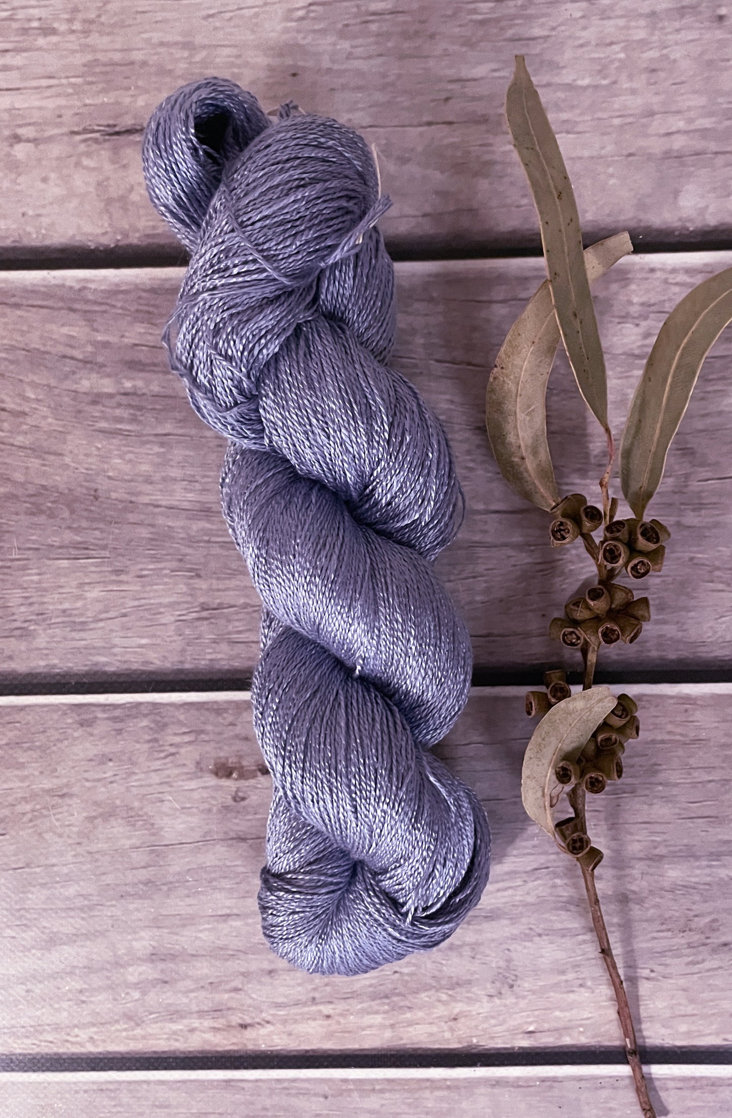 Organza Skirt - 3 ply in Mulberry silk - Ginseng hl