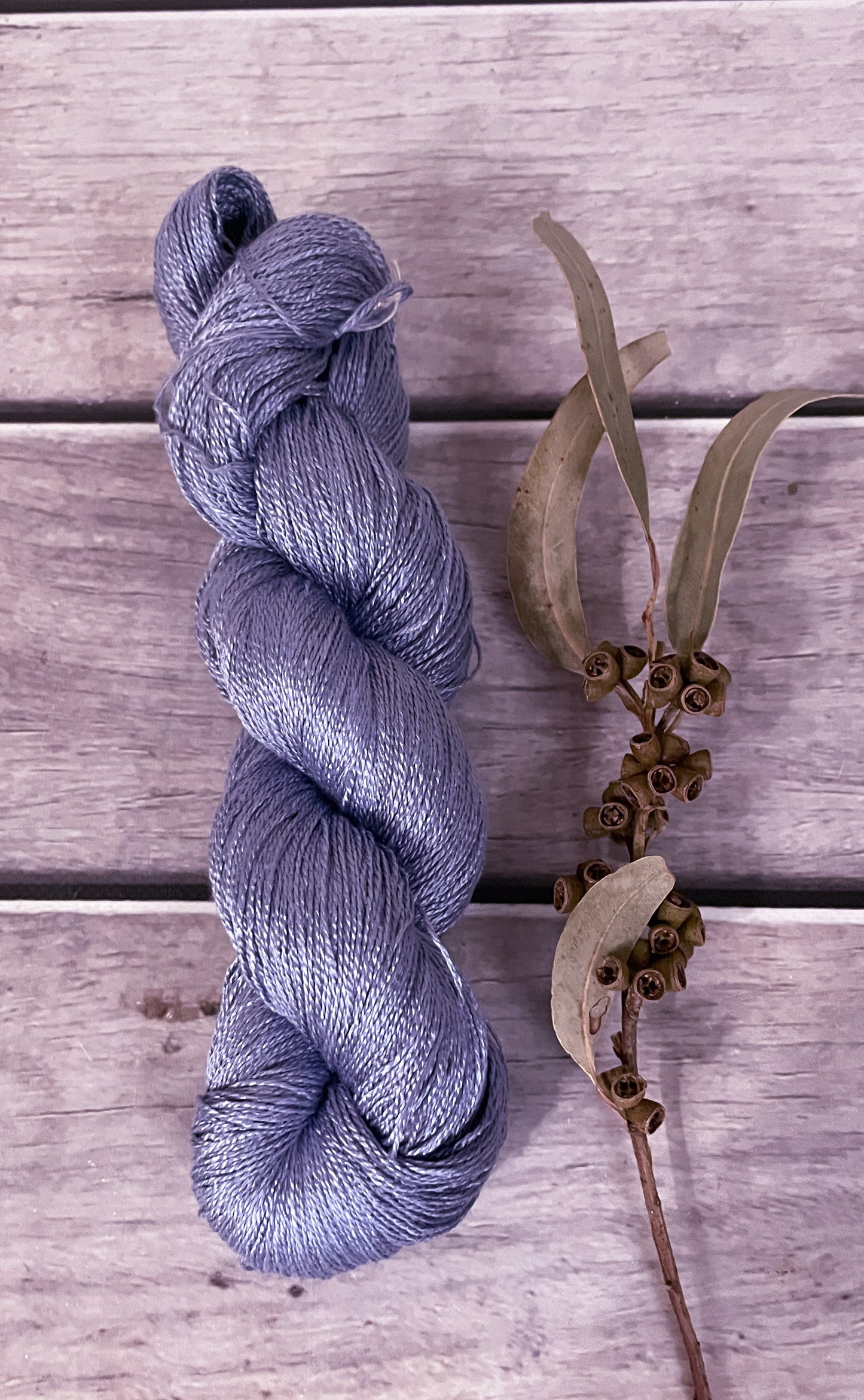 Organza Skirt - 3 ply in Mulberry silk - Ginseng hl