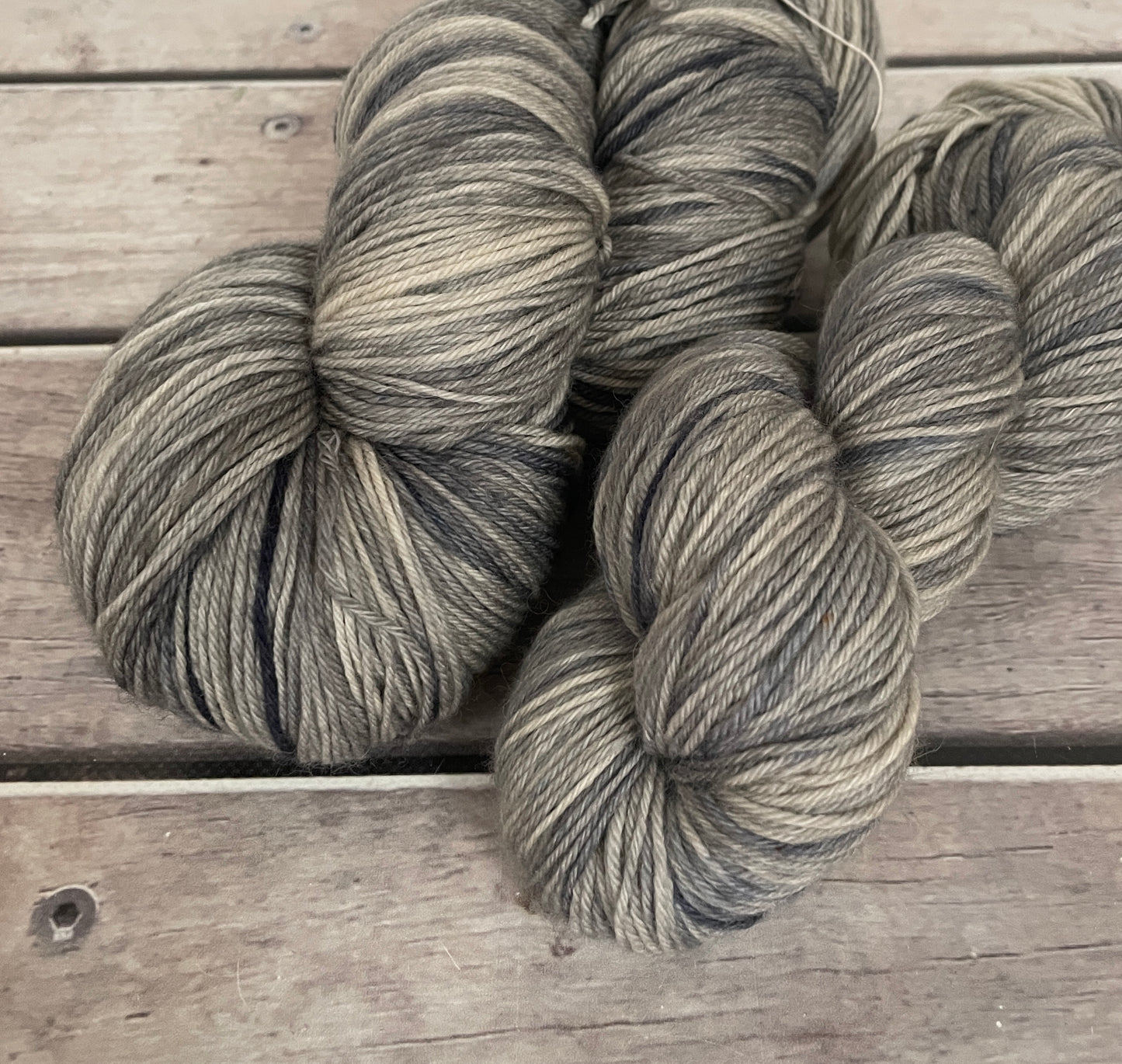 Wool OB - ooak - sw Australian merino cross - Indigo grey