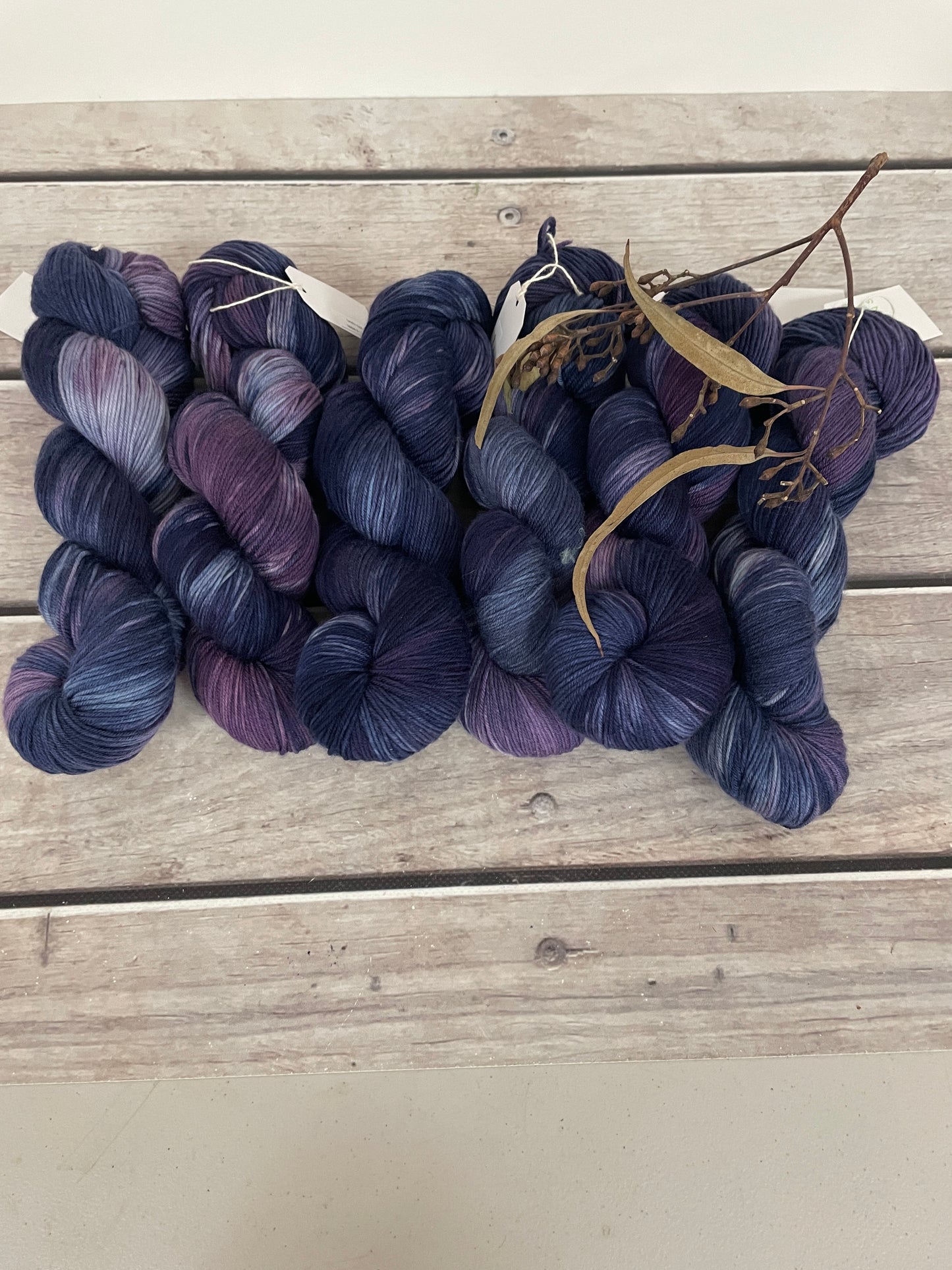 Night Watch - sock yarn in merino and nylon - Darjeeling
