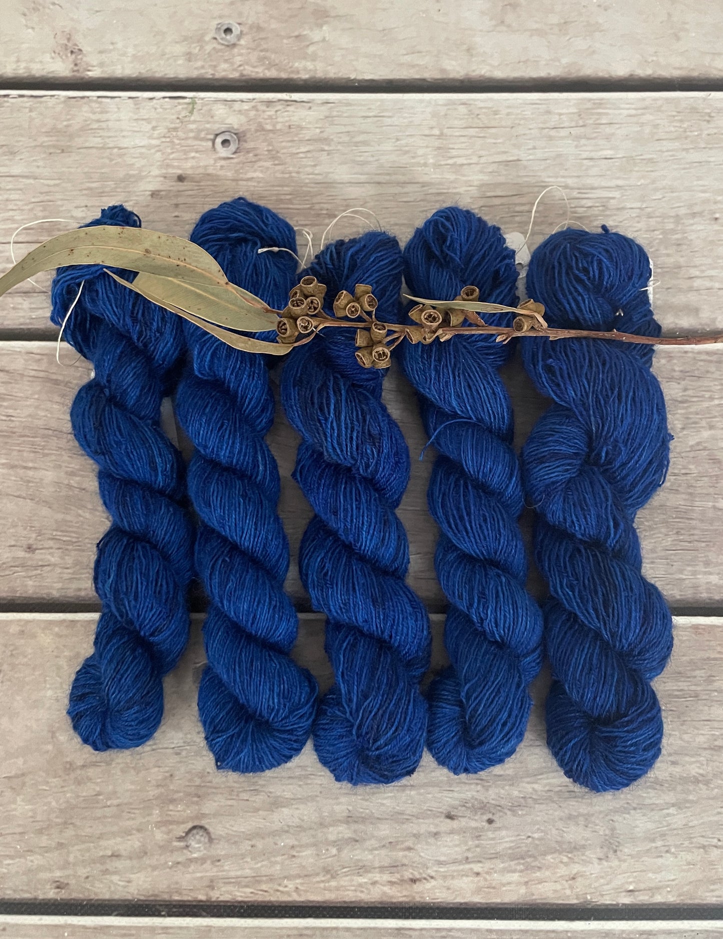 Electric Blue - 100% Mohair - Alishan