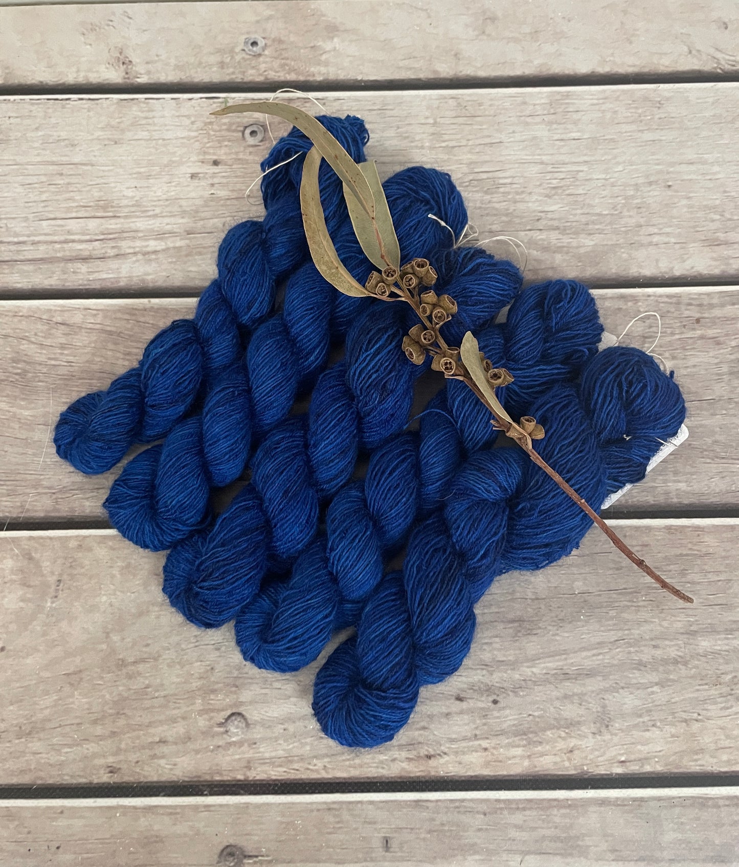 Electric Blue - 100% Mohair - Alishan