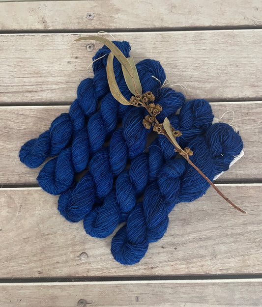 Electric Blue - 100% Mohair - Alishan