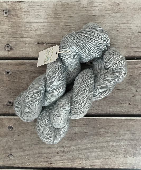 Ice Blue - 4 ply Tussah silk singles - Sulkazura