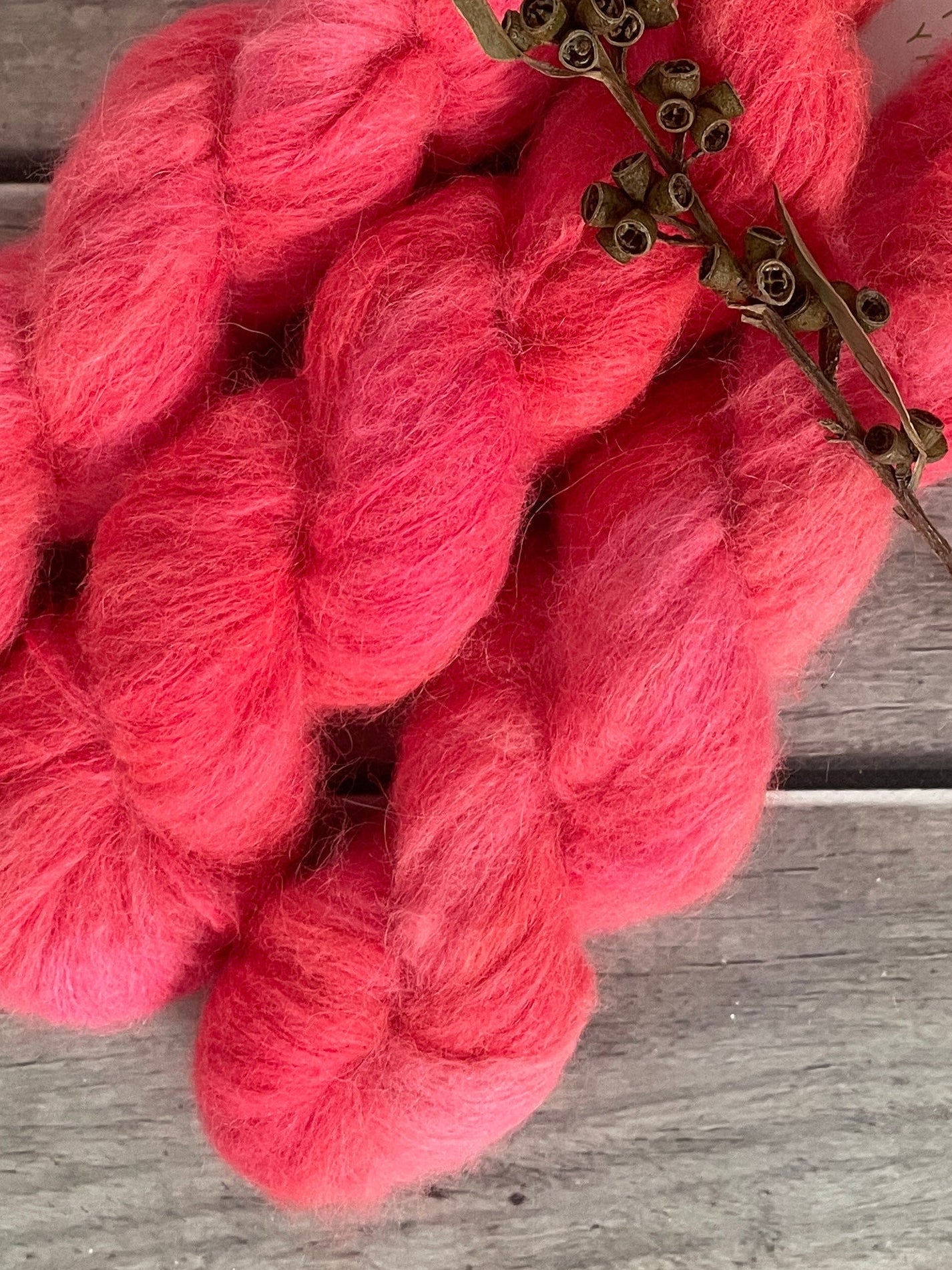 Bazooka - 3 Ply baby suri/silk - Fenugreek