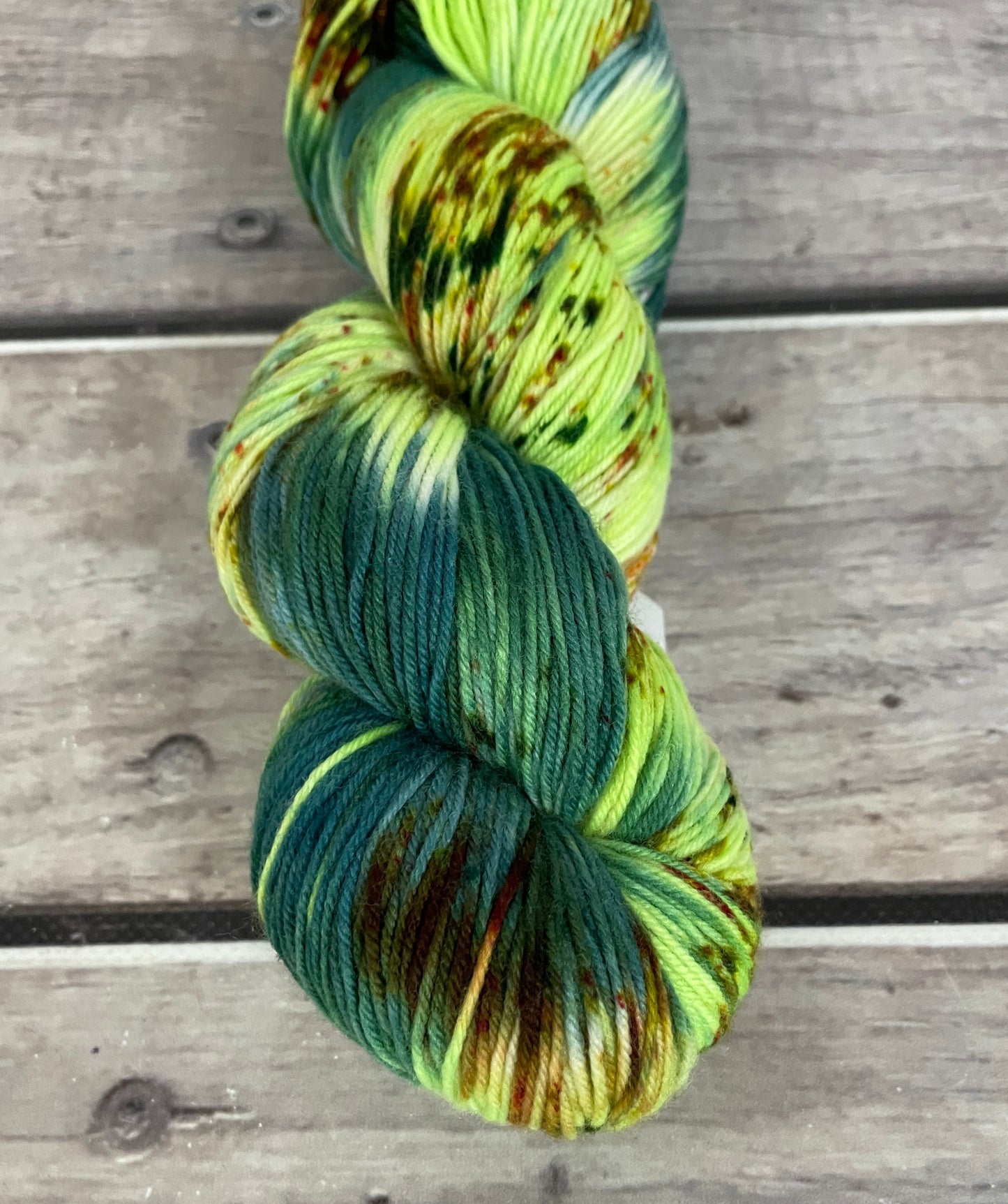 Speckled Seas in 4 ply sock yarn in merino and nylon - Darjeeling
