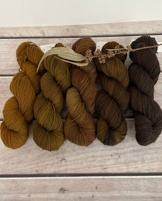 Rose Fade - 5 ply Organic Merino - Rose