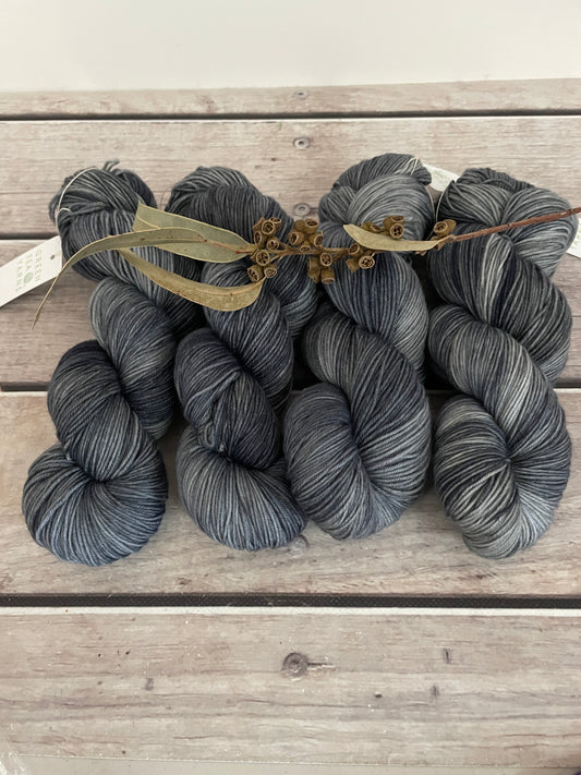 Mays Grey - Darjeeling 4 ply sock yarn in merino and nylon