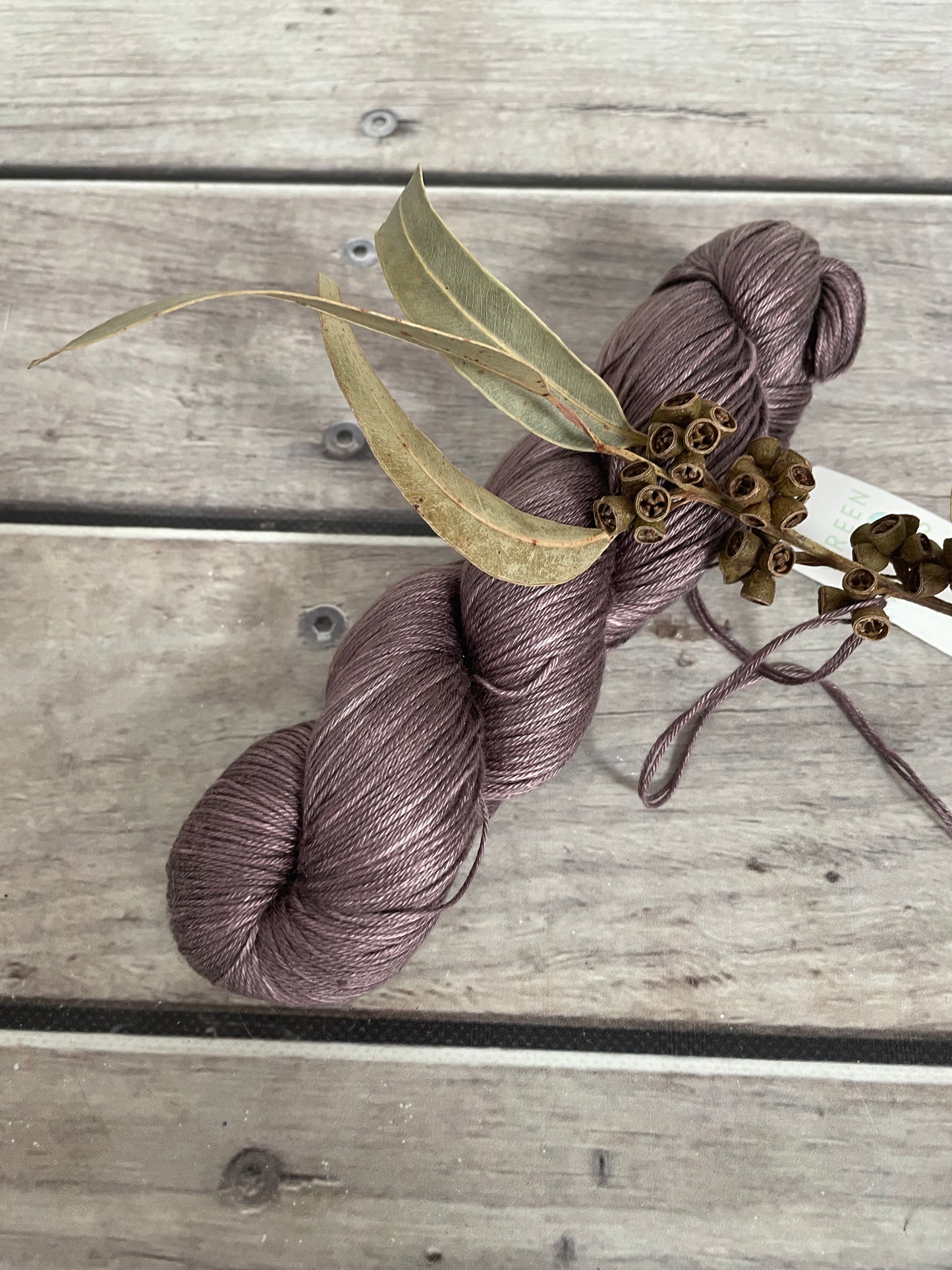 Paperbark - 4 ply in Mulberry silk - Pekoe f