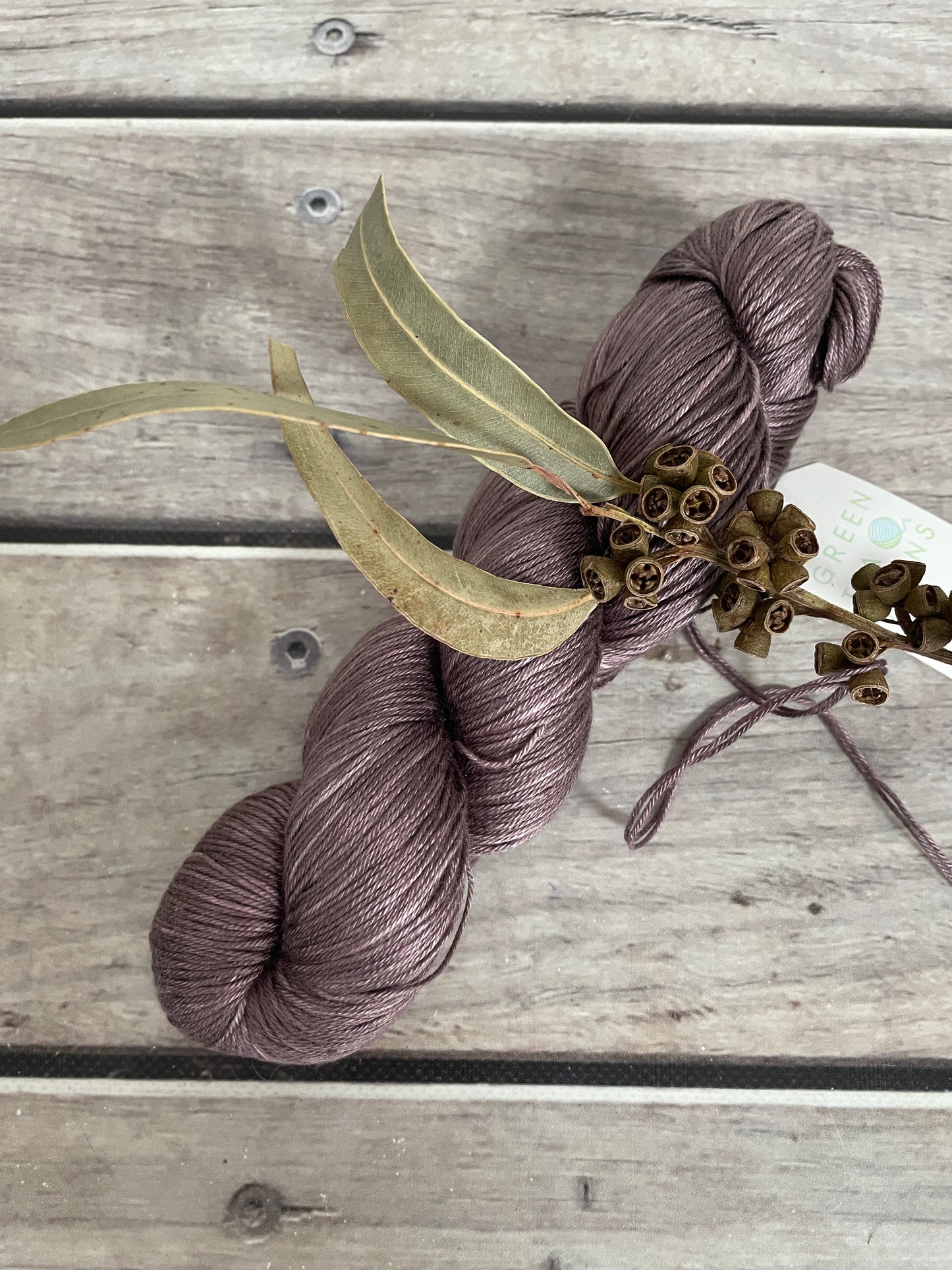 Paperbark - 4 ply in Mulberry silk - Pekoe f