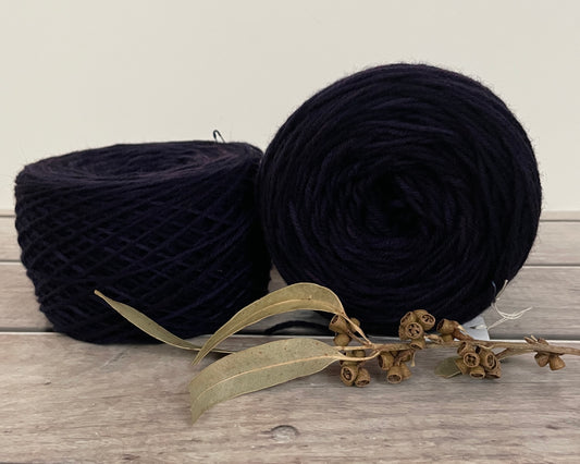 Percy's Purple - merino/possom - 8 ply - Kawa Kawa 8