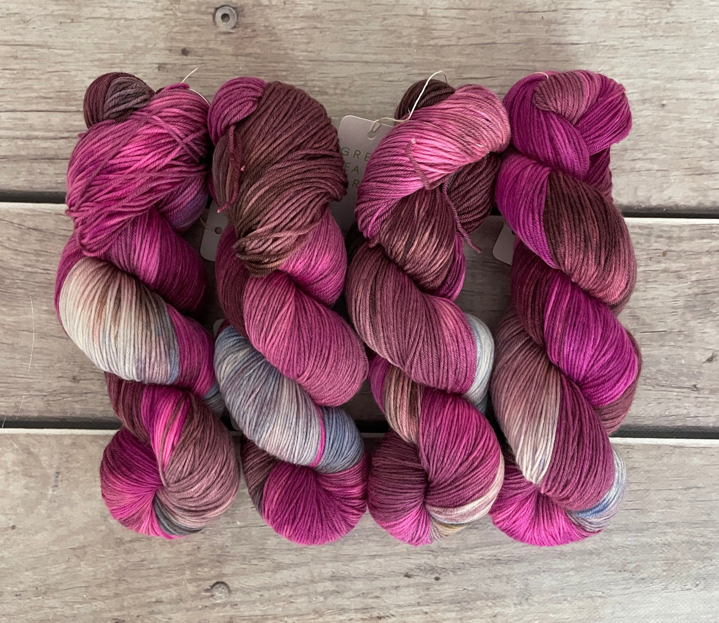 Favourite Rug ooak - 4 ply merino/ nylon sock yarn- Darjeeling