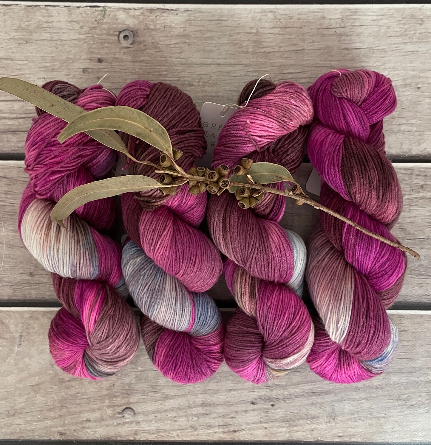 Favourite Rug ooak - 4 ply merino/ nylon sock yarn- Darjeeling