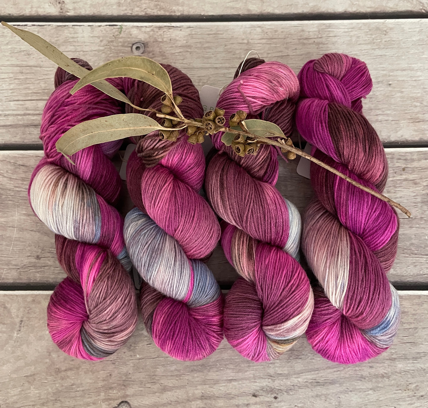 Favourite Rug ooak - 4 ply merino/ nylon sock yarn- Darjeeling