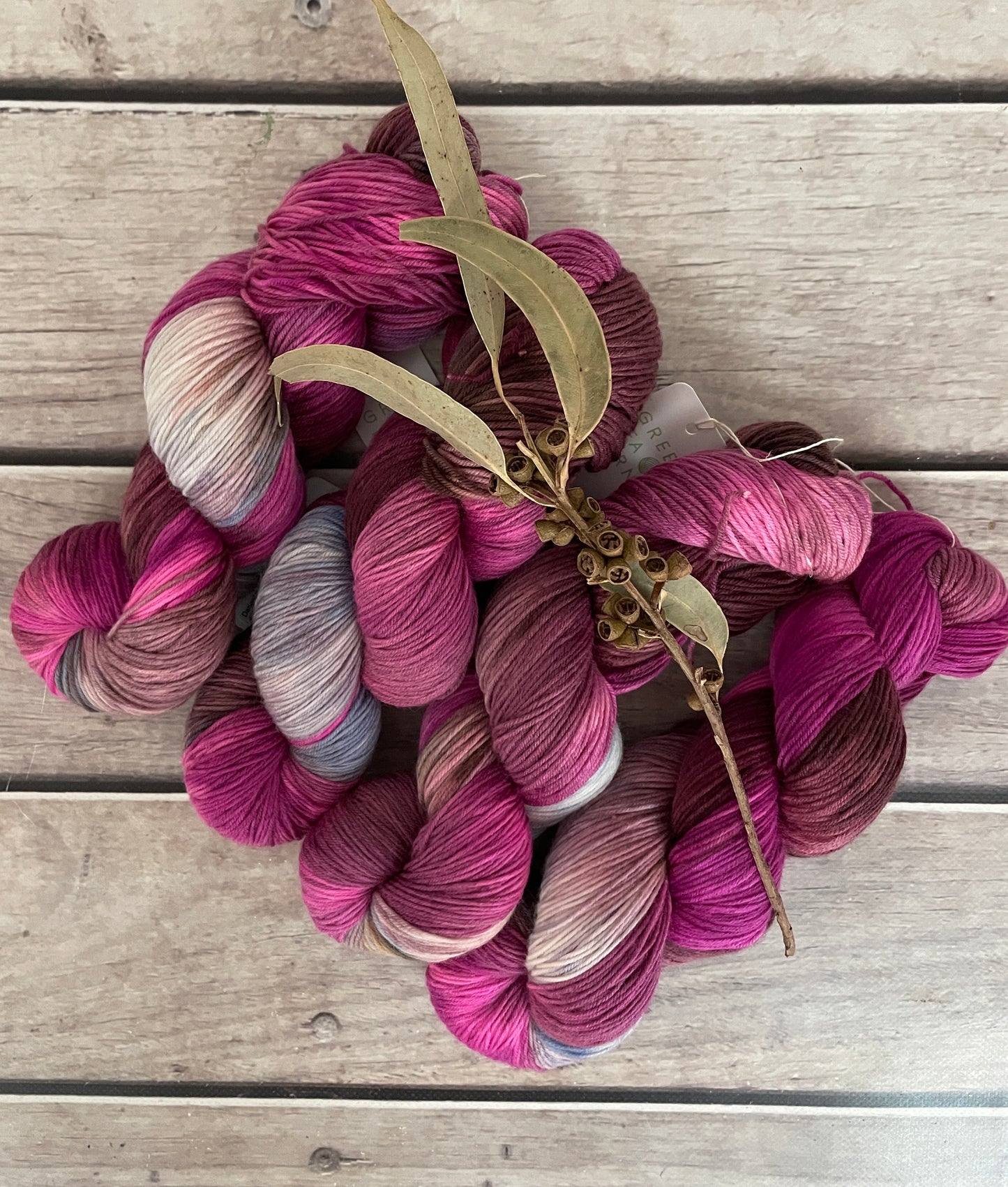 Favourite Rug ooak - 4 ply merino/ nylon sock yarn- Darjeeling