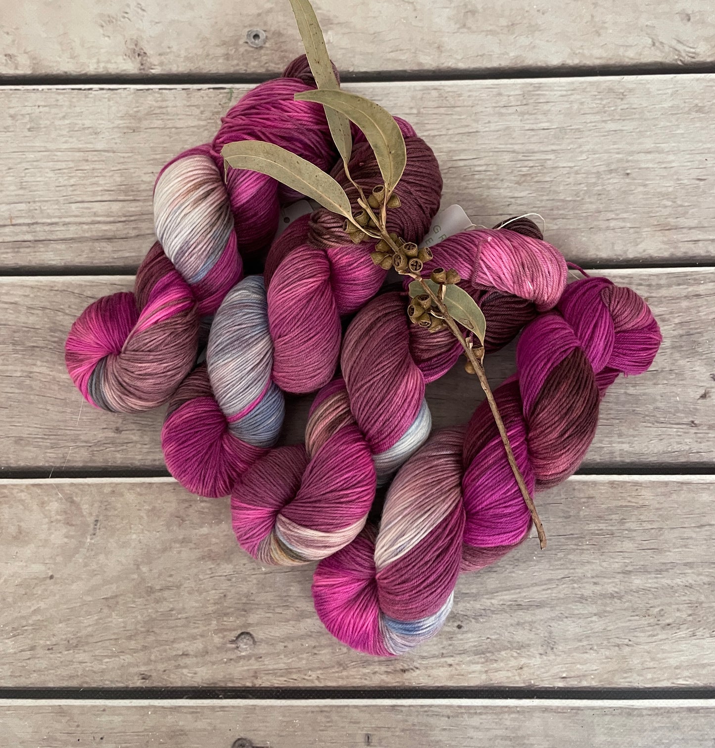 Favourite Rug ooak - 4 ply merino/ nylon sock yarn- Darjeeling