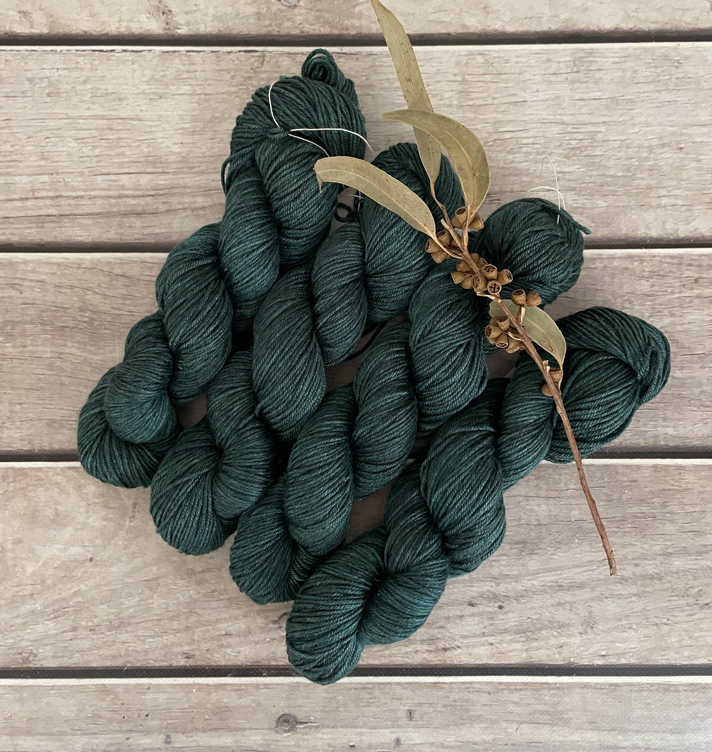 Forest Walk -  8 ply merino/silk/yak - Masala 8