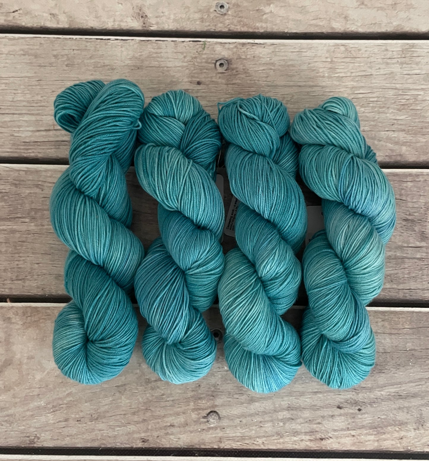 Calm Seas - 4 ply sock yarn in merino and nylon - Darjeeling 4