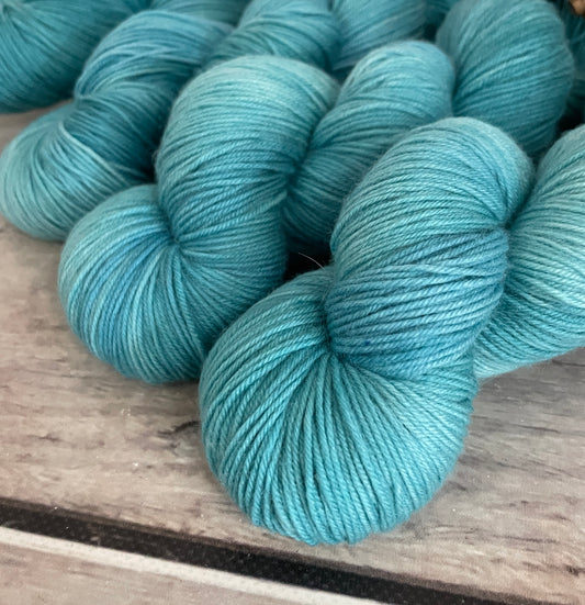 Calm Seas - 4 ply sock yarn in merino and nylon - Darjeeling 4