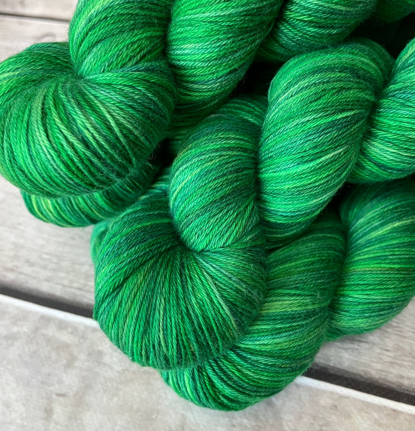 Evergreen - sock yarn in merino and nylon - Darjeeling