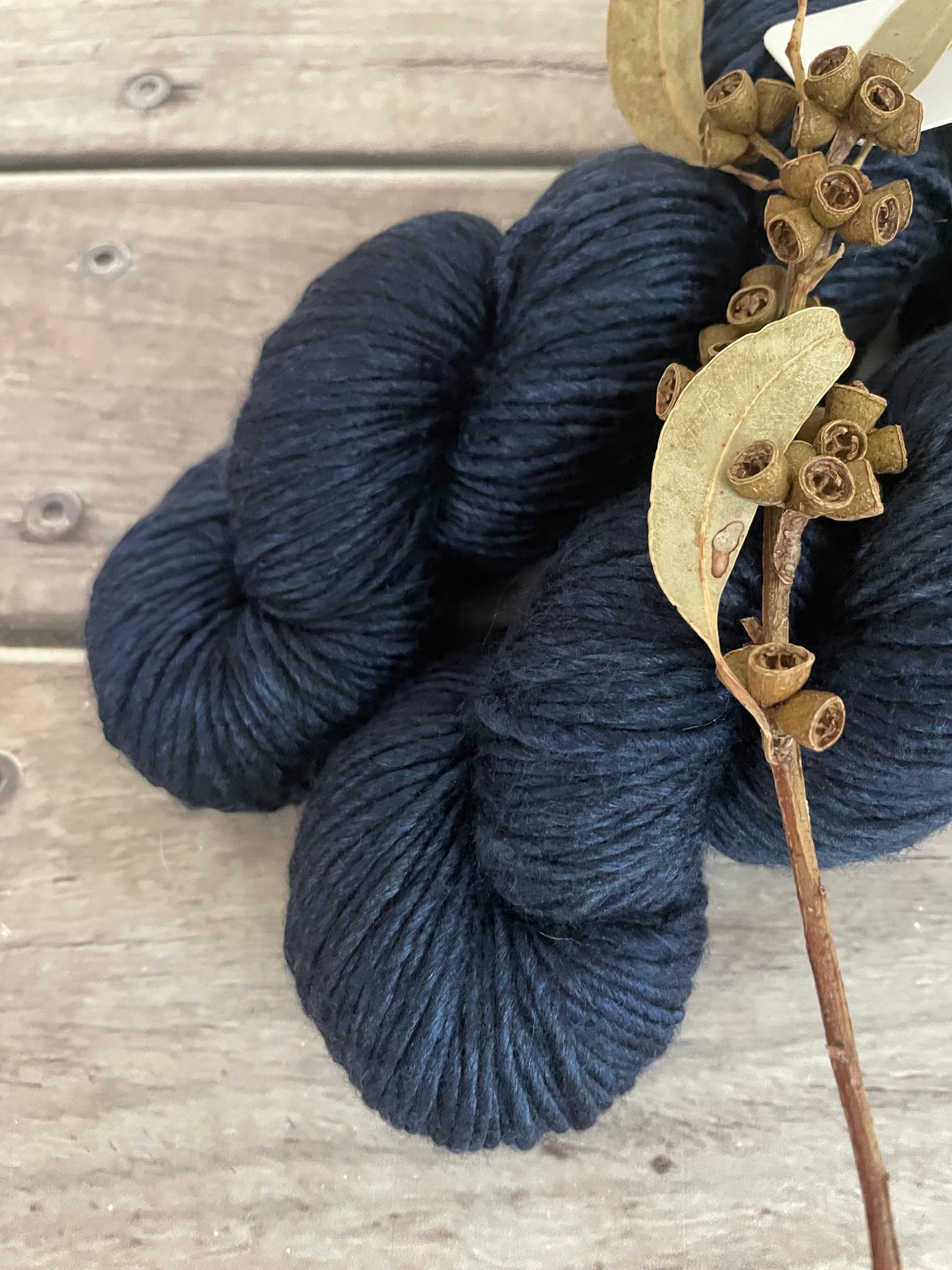 Midnight in Paradsise - 10 ply merino/silk singles - Peach